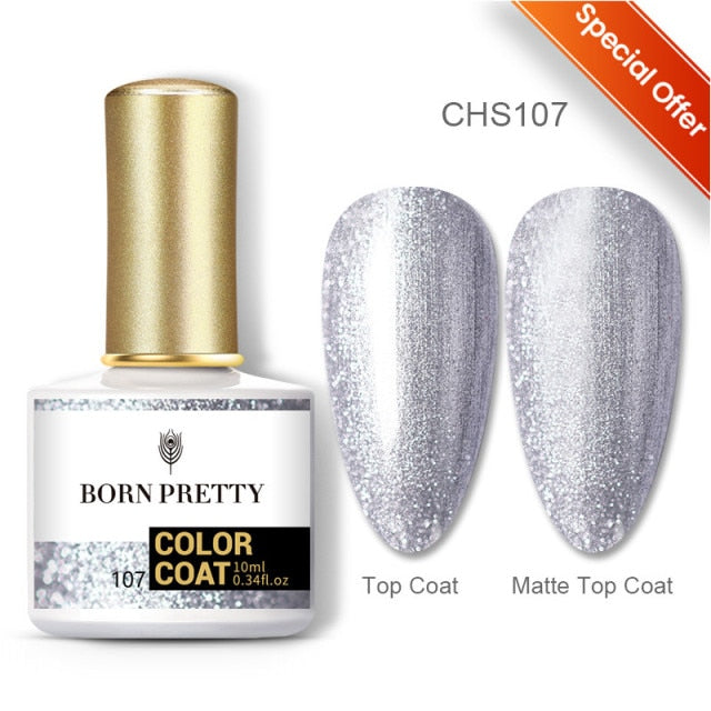 BORN PRETTY Nail Gel 120Colors 10ml Gel Nail Polish Soak Off UV LED Gel Varnish iridescent Shining Nagel Kunst Gellack