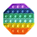 Squeeze Toy Rainbow Fidget Toys Push Bubble Sensory For Autism Needs Anti-stress Game Stress Relief Squishy