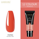 Limegirl 15ml Poly Nail Gel Glitter Building Nail Gel For Manicure Nail Art Design Luminous Polygels Extension Nail Gel For Nail