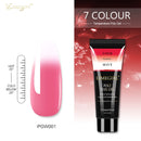 Limegirl 15ml Poly Nail Gel Glitter Building Nail Gel For Manicure Nail Art Design Luminous Polygels Extension Nail Gel For Nail