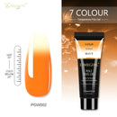 Limegirl 15ml Poly Nail Gel Glitter Building Nail Gel For Manicure Nail Art Design Luminous Polygels Extension Nail Gel For Nail