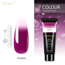 Limegirl 15ml Poly Nail Gel Glitter Building Nail Gel For Manicure Nail Art Design Luminous Polygels Extension Nail Gel For Nail