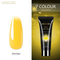 Limegirl 15ml Poly Nail Gel Glitter Building Nail Gel For Manicure Nail Art Design Luminous Polygels Extension Nail Gel For Nail