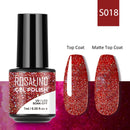 ROSALIND 7ML Gel Nail Polish Colorful Glitter UV Nail Gel Vernis Semi Permanent Gel For Manicure Soak off Varnishes Nail Art