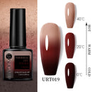 UR SUGAR 7.5ml Thermal 3-layers Color Changing UV Gel Polish sparkle Glitter Nail Gel Polish Soak Off Nail Art Gel Varnishes