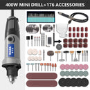 HILDA Electric Drill Dremel Grinder Engraver Pen Grinder Mini Drill Electric Rotary Tool Grinding Machine Dremel Accessories