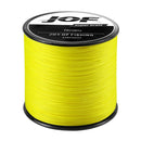 JOF Braid Fishing line 300M 500M 1000M 4 Strands Multifilament Fishing Wire Carp Fishing 10-82lb