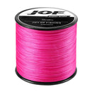 JOF Braid Fishing line 300M 500M 1000M 4 Strands Multifilament Fishing Wire Carp Fishing 10-82lb