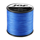 JOF Braid Fishing line 300M 500M 1000M 4 Strands Multifilament Fishing Wire Carp Fishing 10-82lb