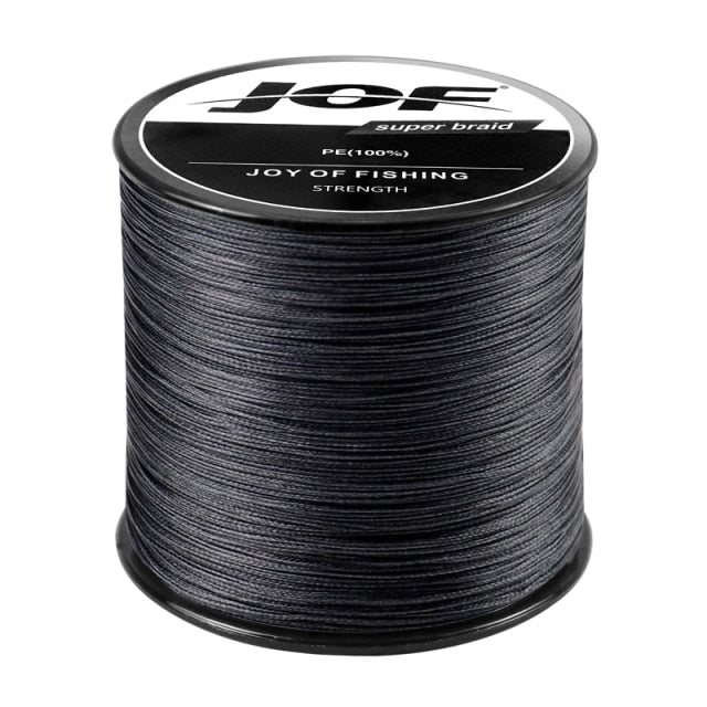 JOF Braid Fishing line 300M 500M 1000M 4 Strands Multifilament Fishing Wire Carp Fishing 10-82lb