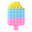 Funny Push Bubble Fidget Toys Adults Children Reliver Stress Sensory Toy Rainbow Push Bubble Squishy Autism Antistress Toys