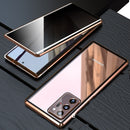 Magnetic Anti peeping privacy 360° For Samsung Galaxy Note 20 Ultra S21 Ultra S20 Fe Plus 5G Case Cover Funda Coque Metal Bumper