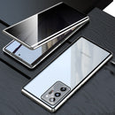 Magnetic Anti peeping privacy 360° For Samsung Galaxy Note 20 Ultra S21 Ultra S20 Fe Plus 5G Case Cover Funda Coque Metal Bumper