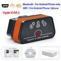 Vgate iCar2 obd2 bluetooth scanner ELM327 V2.1 obd 2 wifi icar 2 car tools elm 327 for android/PC/IOS code reader free shipping