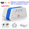 Vgate iCar2 obd2 bluetooth scanner ELM327 V2.1 obd 2 wifi icar 2 car tools elm 327 for android/PC/IOS code reader free shipping