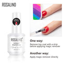 ROSALIND 15ML Base Top Matt Coat For Nail Gel Polish Soak Off Primer Magic Remover Builde Lacquer Gel Nail Art Salon Manicure