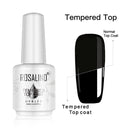 ROSALIND 15ML Base Top Matt Coat For Nail Gel Polish Soak Off Primer Magic Remover Builde Lacquer Gel Nail Art Salon Manicure