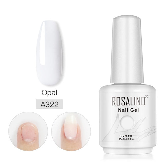 ROSALIND 15ML Base Top Matt Coat For Nail Gel Polish Soak Off Primer Magic Remover Builde Lacquer Gel Nail Art Salon Manicure