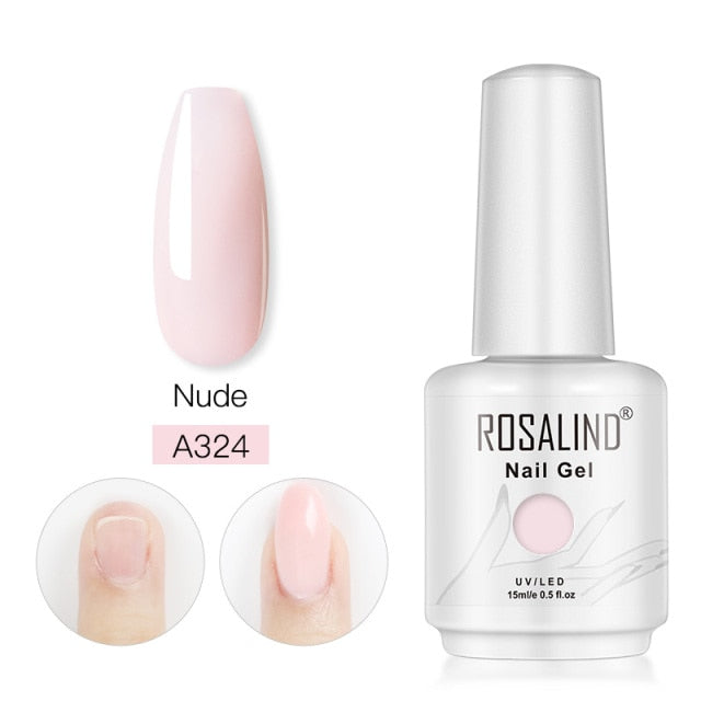 ROSALIND 15ML Base Top Matt Coat For Nail Gel Polish Soak Off Primer Magic Remover Builde Lacquer Gel Nail Art Salon Manicure