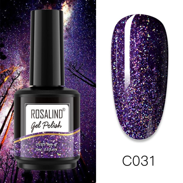 ROSALIND 15ML Base Top Matt Coat For Nail Gel Polish Soak Off Primer Magic Remover Builde Lacquer Gel Nail Art Salon Manicure