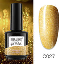 ROSALIND 15ML Base Top Matt Coat For Nail Gel Polish Soak Off Primer Magic Remover Builde Lacquer Gel Nail Art Salon Manicure