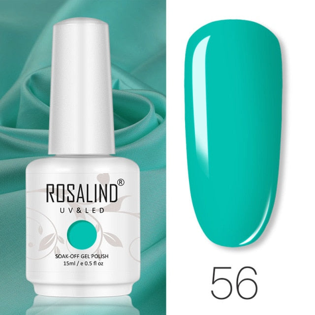 ROSALIND 15ML Base Top Matt Coat For Nail Gel Polish Soak Off Primer Magic Remover Builde Lacquer Gel Nail Art Salon Manicure