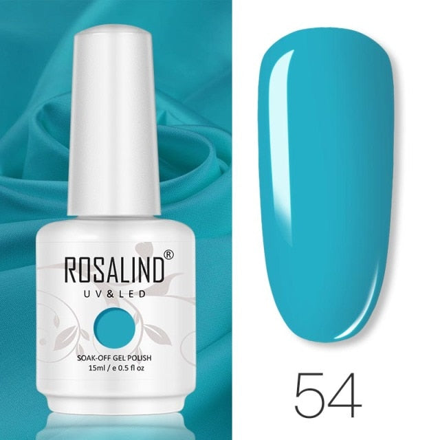 ROSALIND 15ML Base Top Matt Coat For Nail Gel Polish Soak Off Primer Magic Remover Builde Lacquer Gel Nail Art Salon Manicure