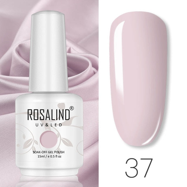 ROSALIND 15ML Base Top Matt Coat For Nail Gel Polish Soak Off Primer Magic Remover Builde Lacquer Gel Nail Art Salon Manicure