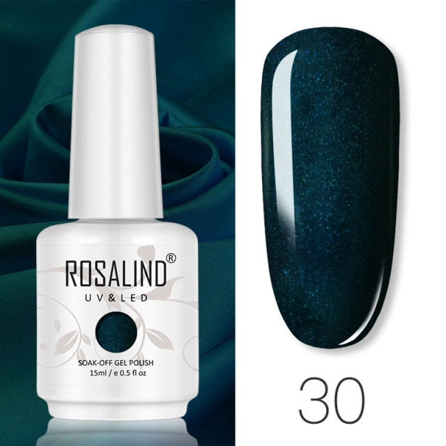 ROSALIND 15ML Base Top Matt Coat For Nail Gel Polish Soak Off Primer Magic Remover Builde Lacquer Gel Nail Art Salon Manicure