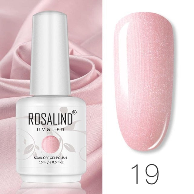 ROSALIND 15ML Base Top Matt Coat For Nail Gel Polish Soak Off Primer Magic Remover Builde Lacquer Gel Nail Art Salon Manicure