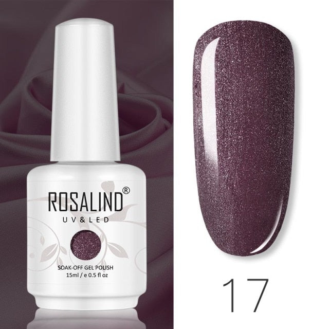 ROSALIND 15ML Base Top Matt Coat For Nail Gel Polish Soak Off Primer Magic Remover Builde Lacquer Gel Nail Art Salon Manicure