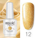 ROSALIND 15ML Base Top Matt Coat For Nail Gel Polish Soak Off Primer Magic Remover Builde Lacquer Gel Nail Art Salon Manicure