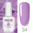 ROSALIND 15ML Base Top Matt Coat For Nail Gel Polish Soak Off Primer Magic Remover Builde Lacquer Gel Nail Art Salon Manicure