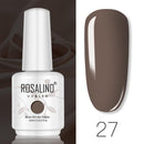 ROSALIND 15ML Base Top Matt Coat For Nail Gel Polish Soak Off Primer Magic Remover Builde Lacquer Gel Nail Art Salon Manicure