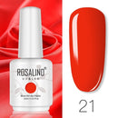 ROSALIND 15ML Base Top Matt Coat For Nail Gel Polish Soak Off Primer Magic Remover Builde Lacquer Gel Nail Art Salon Manicure