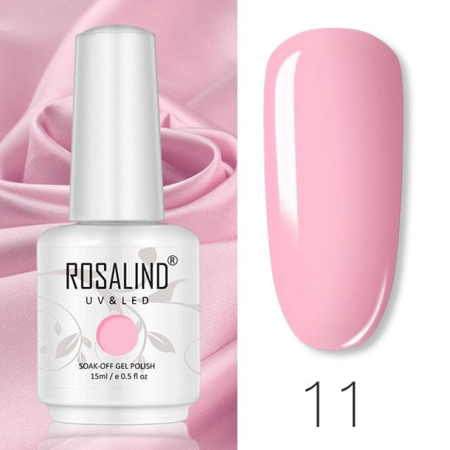 ROSALIND 15ML Base Top Matt Coat For Nail Gel Polish Soak Off Primer Magic Remover Builde Lacquer Gel Nail Art Salon Manicure