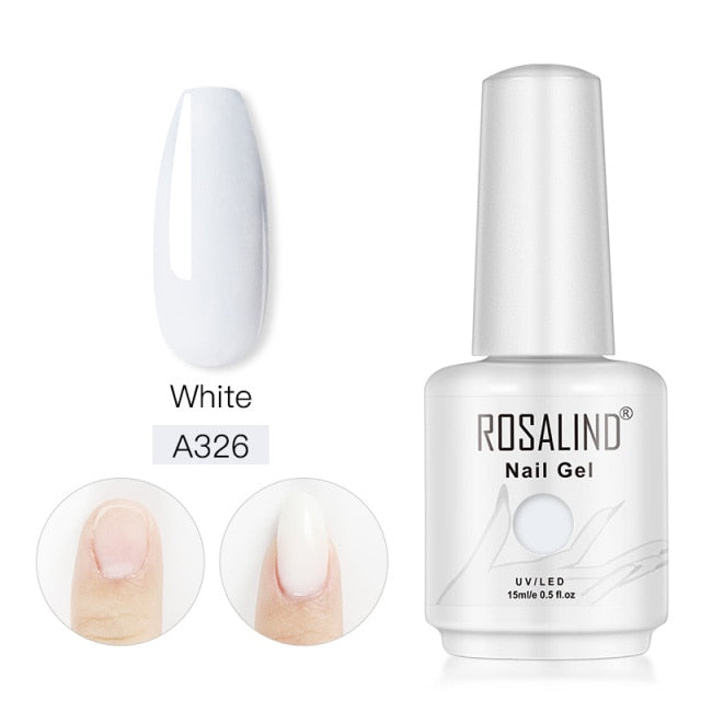 ROSALIND 15ML Base Top Matt Coat For Nail Gel Polish Soak Off Primer Magic Remover Builde Lacquer Gel Nail Art Salon Manicure