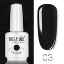 ROSALIND 15ML Base Top Matt Coat For Nail Gel Polish Soak Off Primer Magic Remover Builde Lacquer Gel Nail Art Salon Manicure