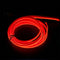 1M/2M/3M/5M Car Interior Lighting Decorative Lamp EL Wiring Neon Strip Auto DIY Flexible Ambient Light USB Party Atmosphere Lamp