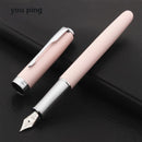 Luxury Quality Jinhao 75 Metal Black red Fountain Pen Financial Office Student School Stationery Supplies Ink Pens