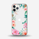 Floral Flower Case For iPhone 11 12 13 Pro Max Mini Cover For iPhone 7 8 6 6S Plus X XR XS MAX 5 SE 2020 Soft Silicone TPU Funda