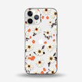 Floral Flower Case For iPhone 11 12 13 Pro Max Mini Cover For iPhone 7 8 6 6S Plus X XR XS MAX 5 SE 2020 Soft Silicone TPU Funda