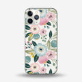 Floral Flower Case For iPhone 11 12 13 Pro Max Mini Cover For iPhone 7 8 6 6S Plus X XR XS MAX 5 SE 2020 Soft Silicone TPU Funda