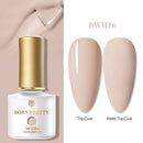 BORN PRETTY 1 Bottle 7ml Glitter Nail Gel Polish Colorful Pink Purple UV LED Varnish Soak Off Nail Art UV Gel Polish