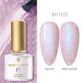 BORN PRETTY 1 Bottle 7ml Glitter Nail Gel Polish Colorful Pink Purple UV LED Varnish Soak Off Nail Art UV Gel Polish