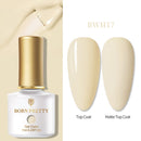 BORN PRETTY 1 Bottle 7ml Glitter Nail Gel Polish Colorful Pink Purple UV LED Varnish Soak Off Nail Art UV Gel Polish