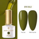 BORN PRETTY 1 Bottle 7ml Glitter Nail Gel Polish Colorful Pink Purple UV LED Varnish Soak Off Nail Art UV Gel Polish