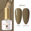 BORN PRETTY 1 Bottle 7ml Glitter Nail Gel Polish Colorful Pink Purple UV LED Varnish Soak Off Nail Art UV Gel Polish