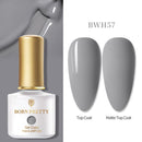 BORN PRETTY 1 Bottle 7ml Glitter Nail Gel Polish Colorful Pink Purple UV LED Varnish Soak Off Nail Art UV Gel Polish