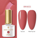 BORN PRETTY 1 Bottle 7ml Glitter Nail Gel Polish Colorful Pink Purple UV LED Varnish Soak Off Nail Art UV Gel Polish